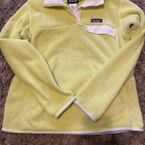 Patagonia Yellow Fleece Pullover